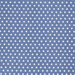 Tissu étoiles indigo