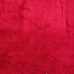 Tissu éponge framboise