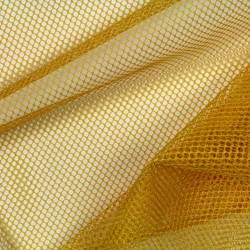 Tissu filet mesh jaune