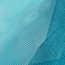 Tissu filet mesh turquoise
