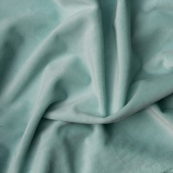 Tissu minky lisse menthe