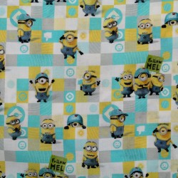 Tissu Les Minions carré