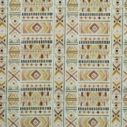 Tissu mosaïque ligne bio