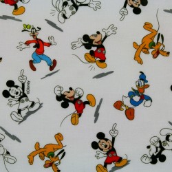 Tissu Mickey et ses amis