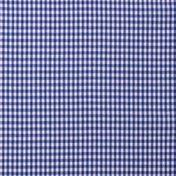 Tissu vichy cobalt